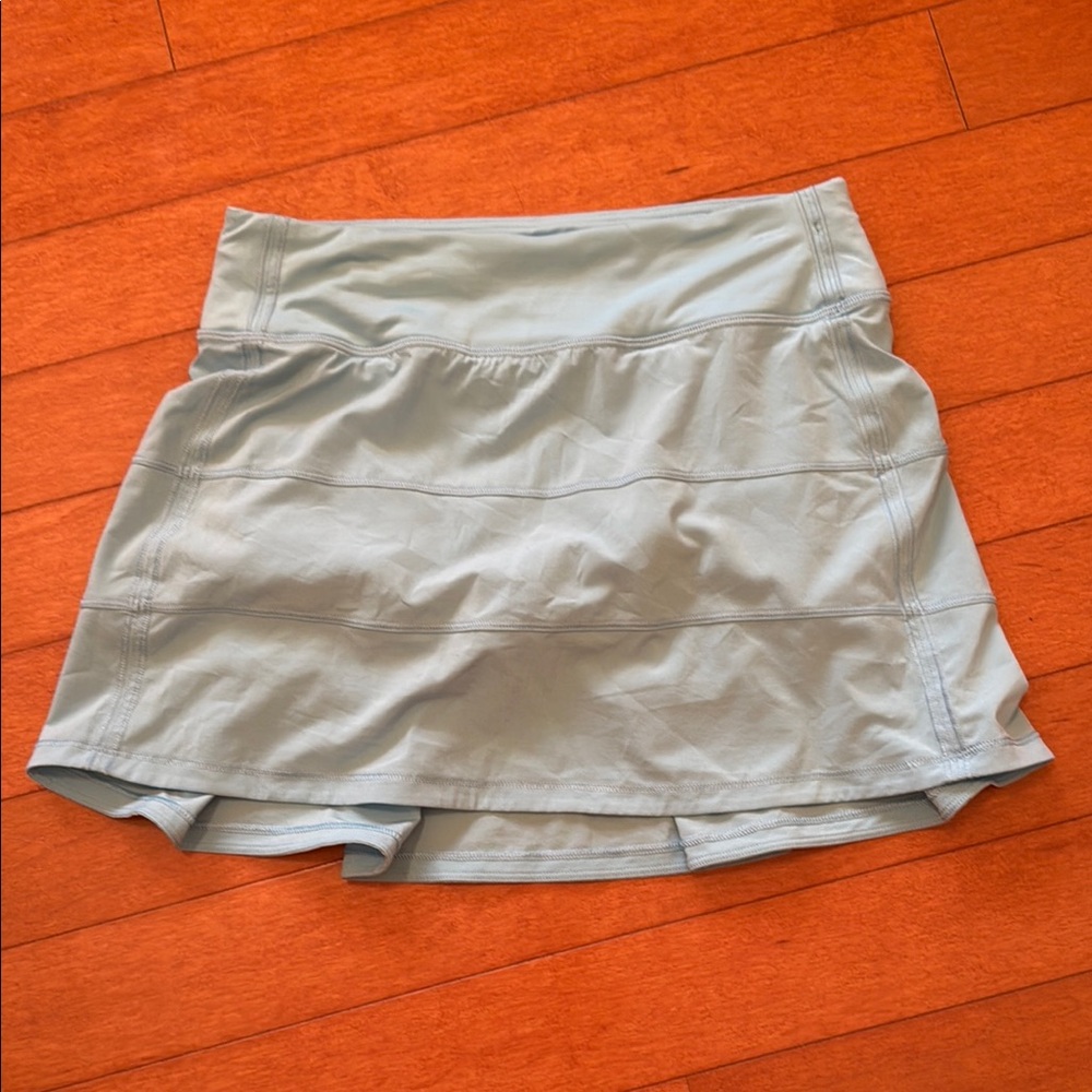 Lululemon Pace Rival Skirt Sky Blue